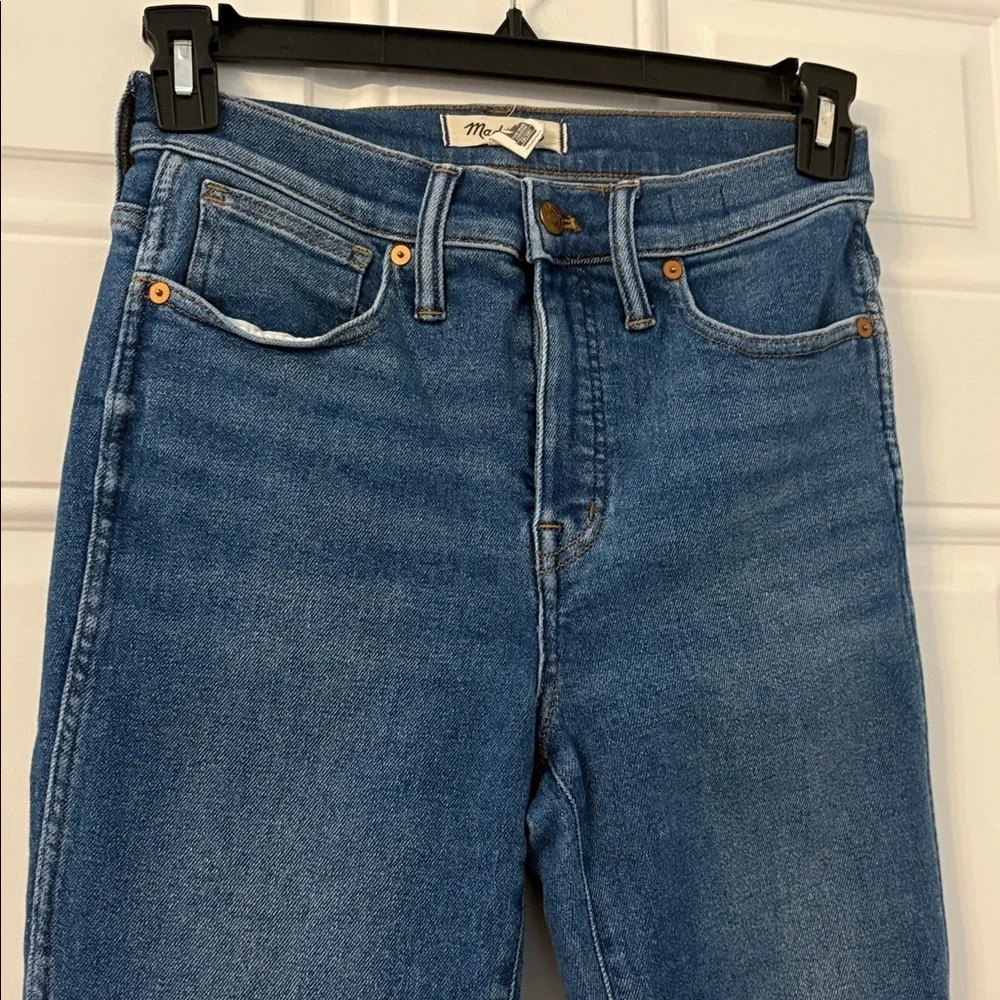 Madewell Stovepipe Jeans sz 26 - Picture 5 of 9
